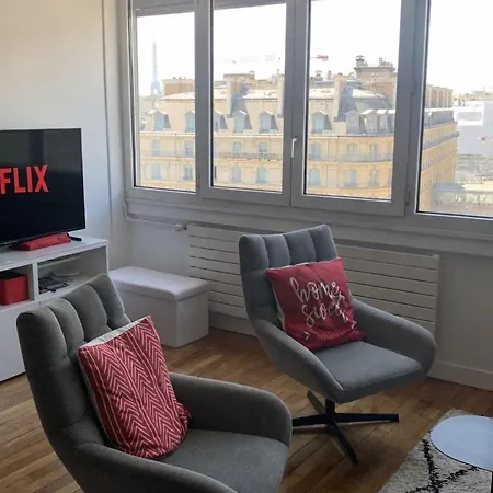 Lejlighed Saintlazare 50m2 Superb View Up To Tour Eiffel